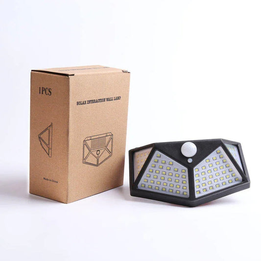 Solar Powered Motion Sensor Security Light (100 LED, 600 Lumens)